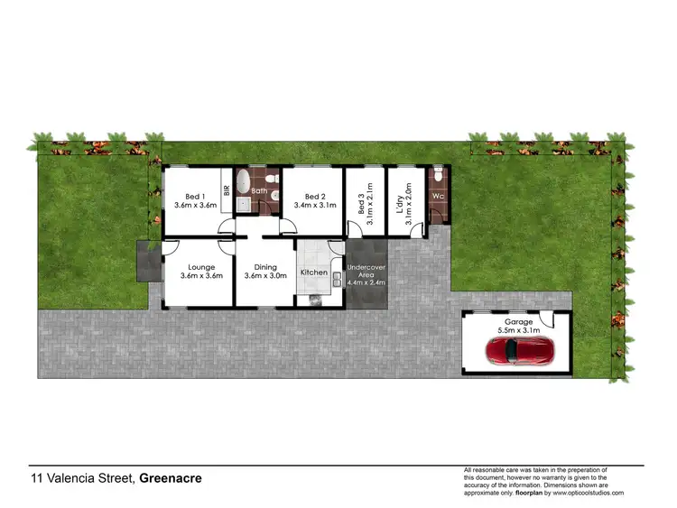 Floorplan of Homely house listing, 11 Valencia Street, Greenacre NSW 2190