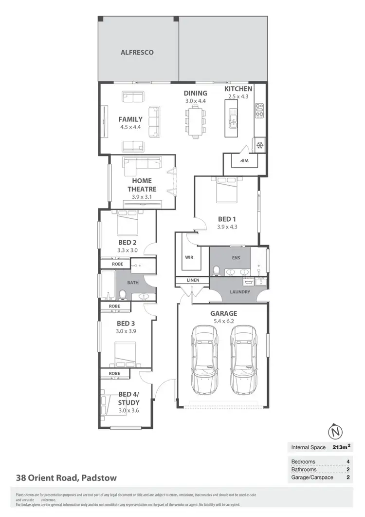Floorplan of Homely house listing, 38 Orient Road, Padstow NSW 2211