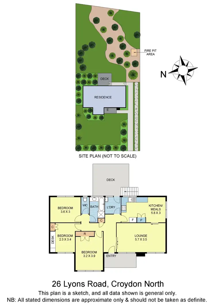 Floorplan of Homely house listing, 26 Lyons Road, Croydon North VIC 3136