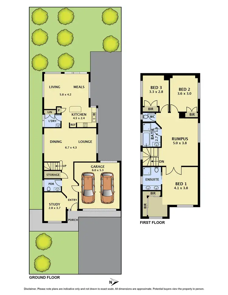Floorplan of Homely house listing, 10 Gardenia Close, Craigieburn VIC 3064