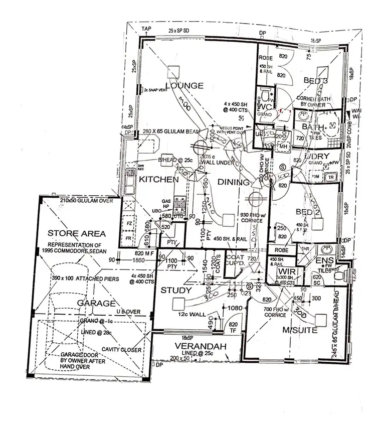 Floorplan of Homely villa listing, 1B Farina Drive, Yokine WA 6060