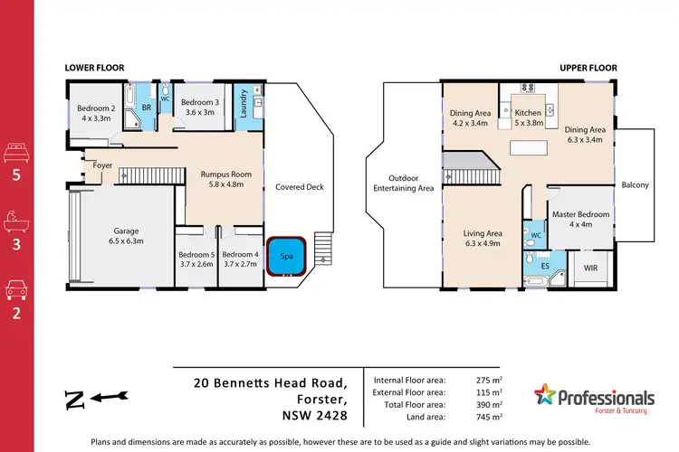 Floorplan of Homely house listing, 20 Bennetts Head Road, Forster NSW 2428