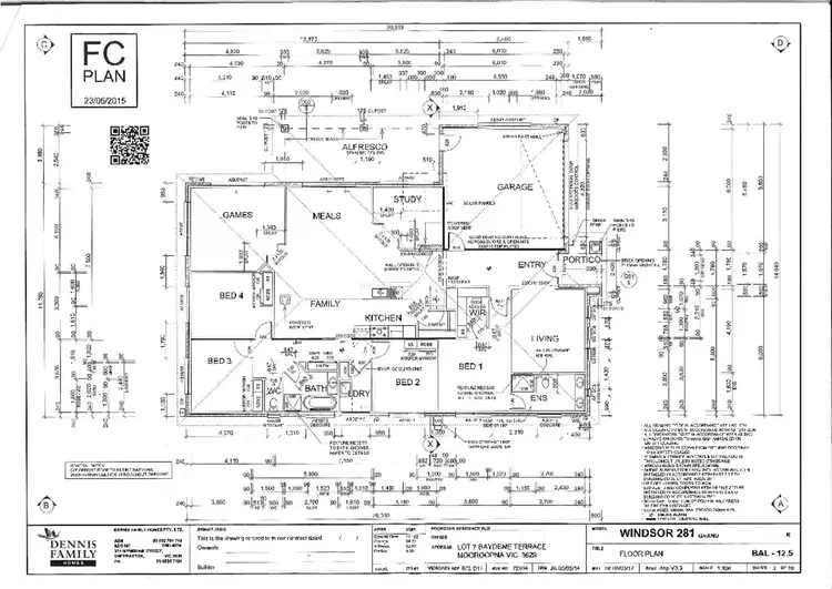 Floorplan of Homely house listing, 3 Baydene Terrace, Mooroopna VIC 3629