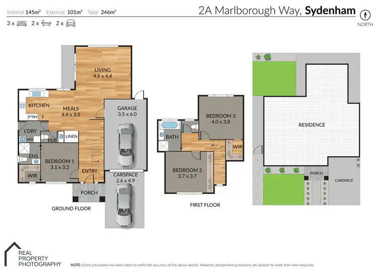 Floorplan of Homely house listing, 2A Marlborough Way, Sydenham VIC 3037