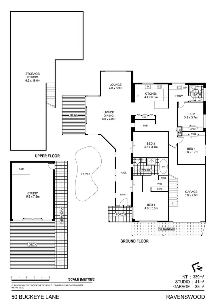 Floorplan of Homely rural property listing, 50 Buckeye Lane, Ravenswood VIC 3453