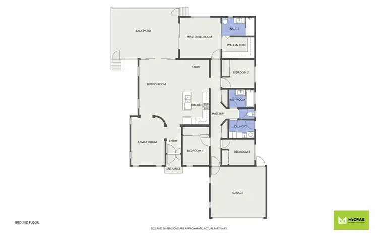 Floorplan of Homely house listing, 4 Silk Road, Bowen QLD 4805