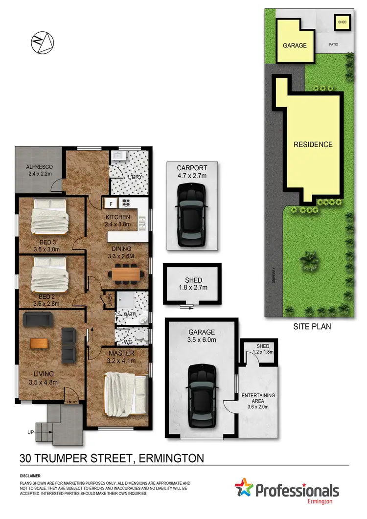 Floorplan of Homely house listing, 30 Trumper Street, Ermington NSW 2115