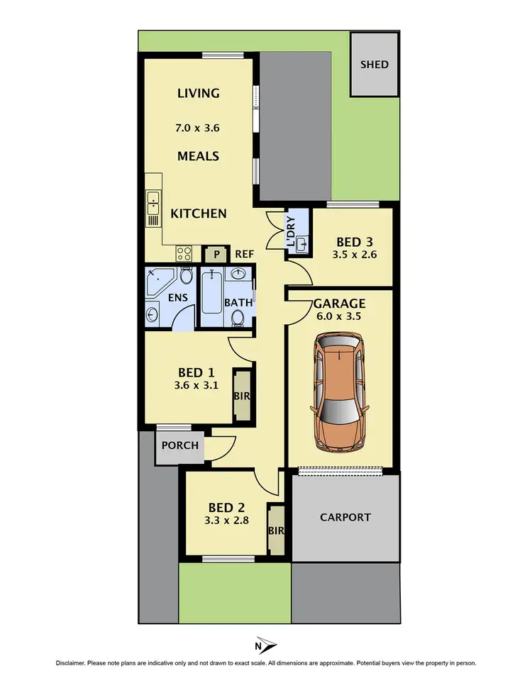 Floorplan of Homely house listing, 7 Medallion Avenue, Beveridge VIC 3753