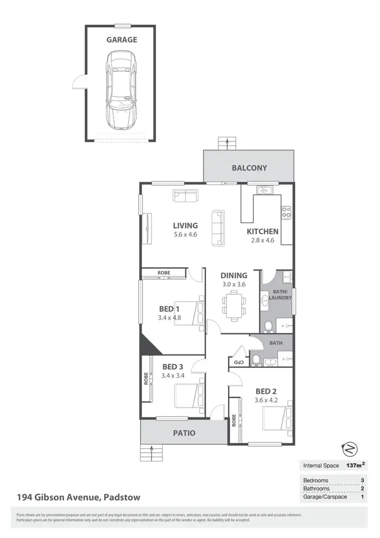 Floorplan of Homely house listing, 194 Gibson Avenue, Padstow NSW 2211