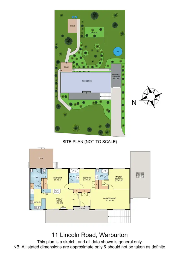 Floorplan of Homely house listing, 11 Lincoln Road, Warburton VIC 3799