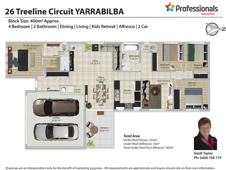 Floorplan of Homely house listing, 26 Treeline Circuit, Yarrabilba QLD 4207