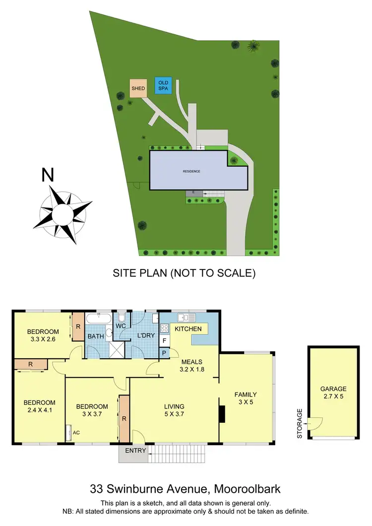 Floorplan of Homely house listing, 33 Swinburne Avenue, Mooroolbark VIC 3138