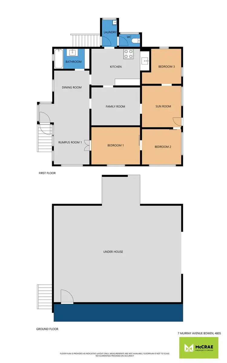 Floorplan of Homely house listing, 7 Murray Avenue, Bowen QLD 4805