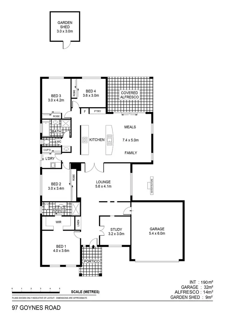 Floorplan of Homely house listing, 97 Goynes Road, Epsom VIC 3551