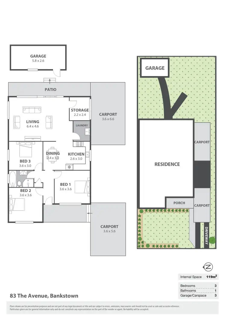 Floorplan of Homely house listing, 83 The Avenue, Bankstown NSW 2200