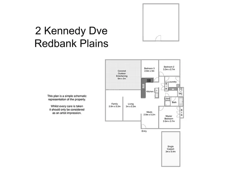 Floorplan of Homely house listing, 2 Kennedy Drive, Redbank Plains QLD 4301