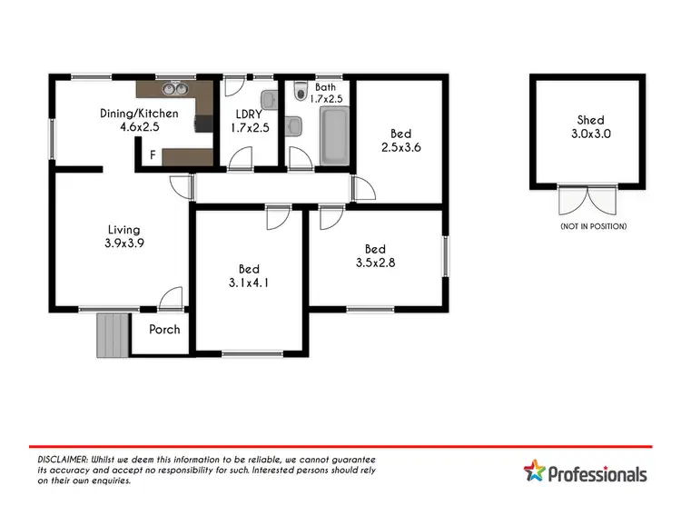 Floorplan of Homely house listing, 12 Papeete Avenue, Lethbridge Park NSW 2770