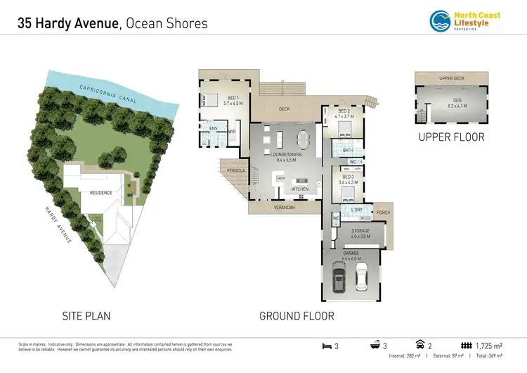 Floorplan of Homely house listing, 35 Hardy Avenue, Ocean Shores NSW 2483