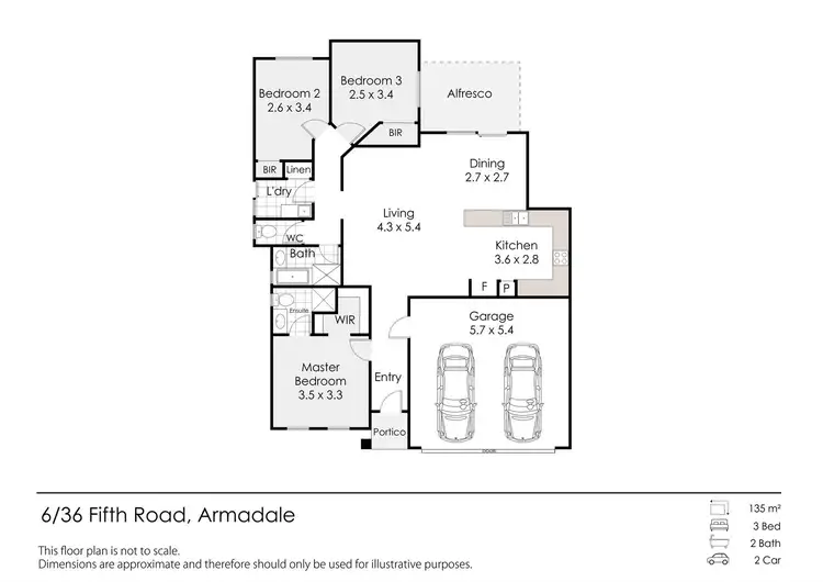Floorplan of Homely house listing, 6/36 Fifth Road, Armadale WA 6112