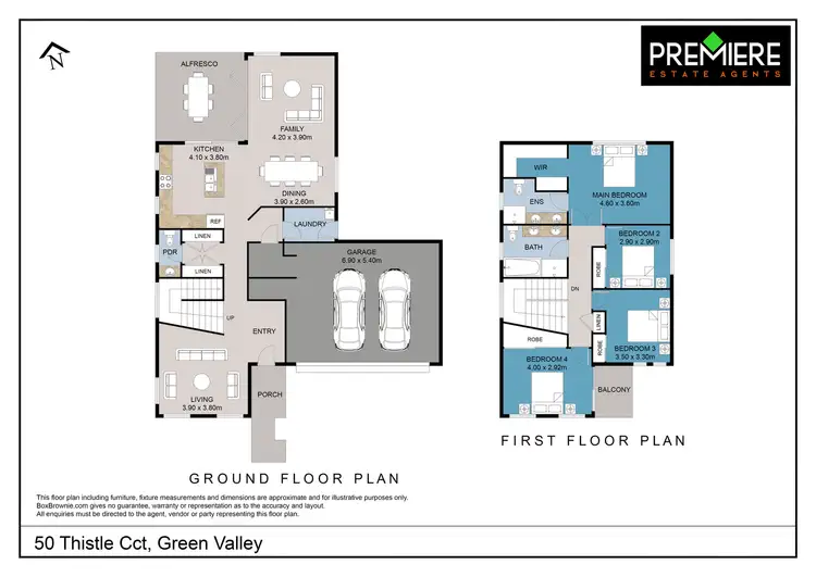 Floorplan of Homely house listing, 50 Thistle Circuit, Green Valley NSW 2168