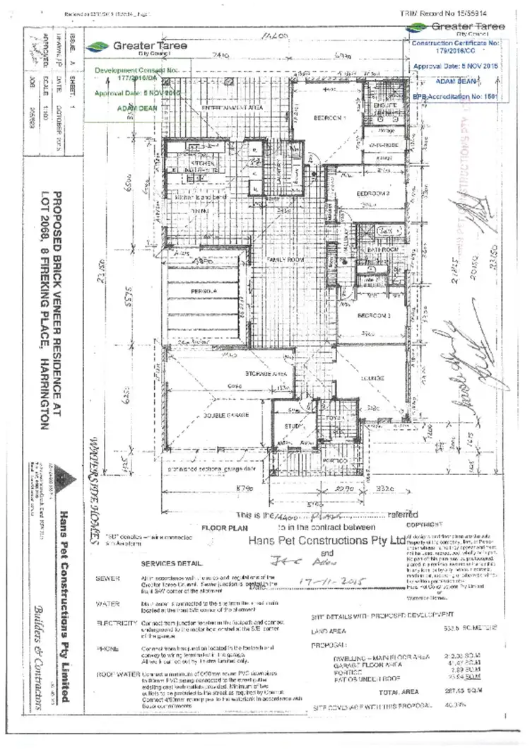 Floorplan of Homely house listing, 8 Fireking Place, Harrington NSW 2427