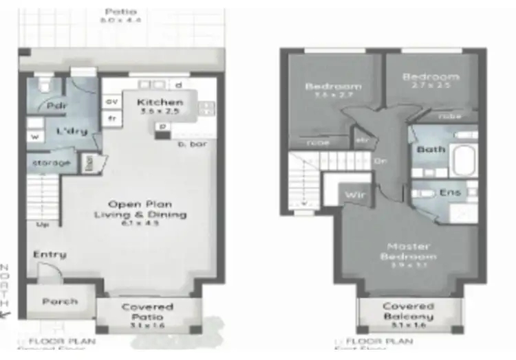 Floorplan of Homely townhouse listing, 7/53 Bauer Street, Southport QLD 4215