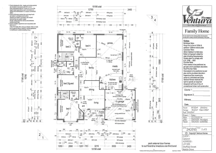 Floorplan of Homely house listing, 48 Sheffield Road, Wattle Grove WA 6107