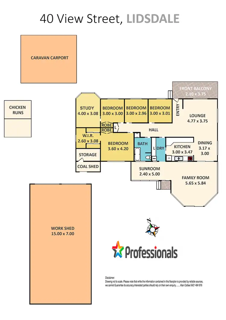 Floorplan of Homely house listing, 40 View Street, Lidsdale NSW 2790