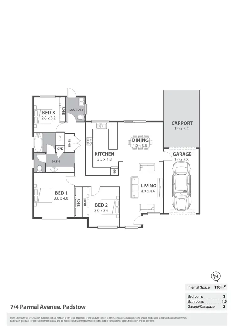 Floorplan of Homely villa listing, 7/4-8 Parmal Avenue, Padstow NSW 2211