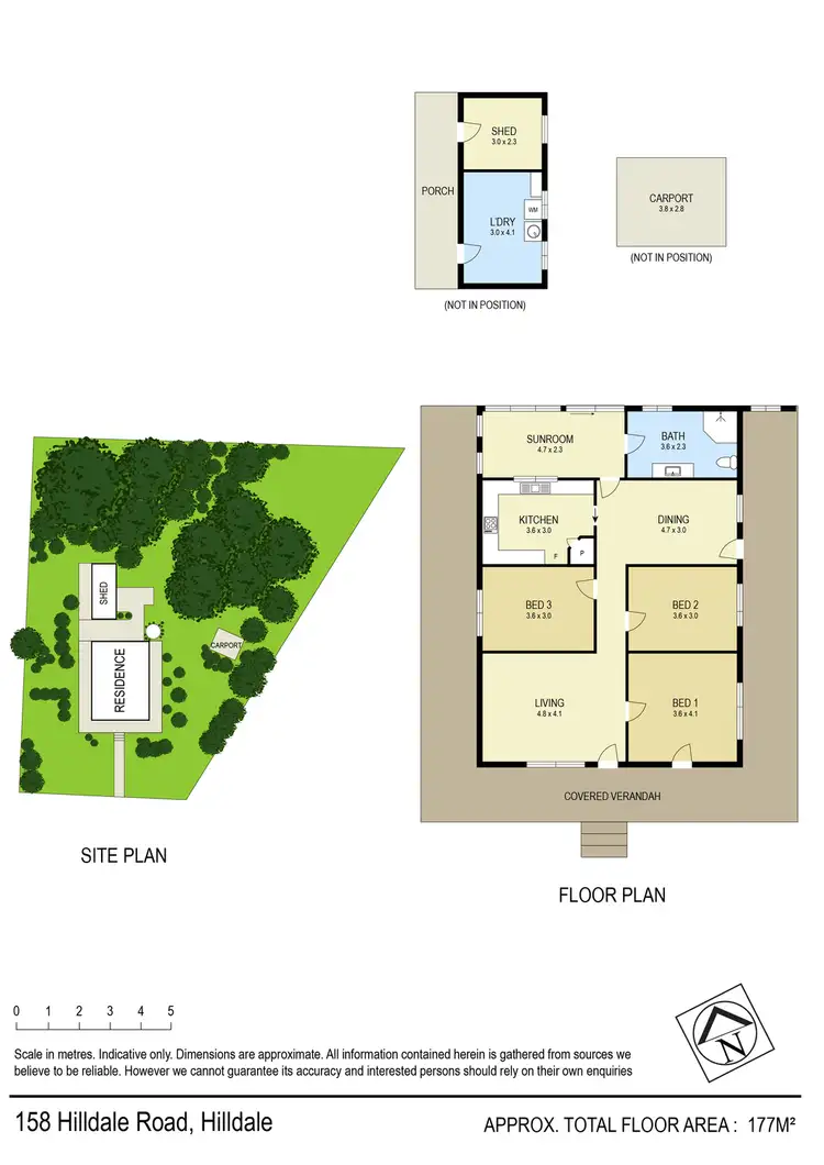 Floorplan of Homely house listing, 158 Hilldale Road, Hilldale NSW 2420