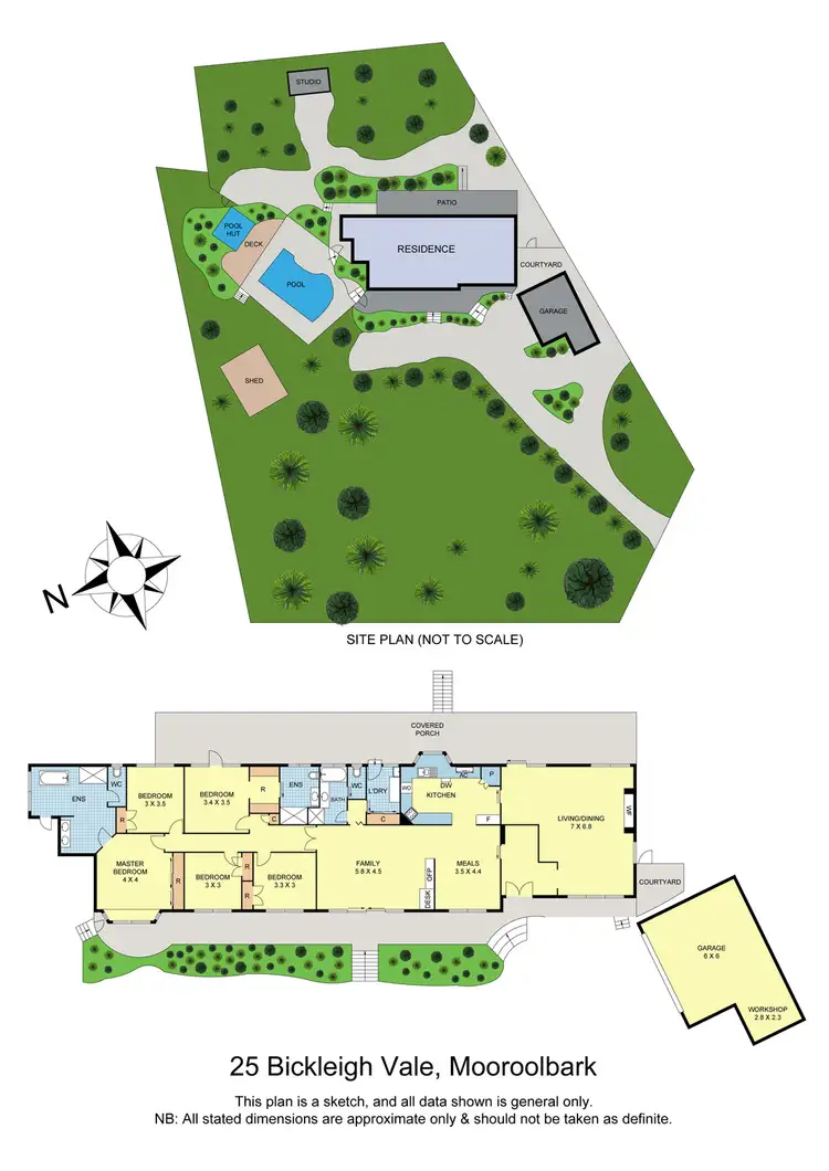 Floorplan of Homely house listing, 25 Bickleigh Vale Road, Mooroolbark VIC 3138