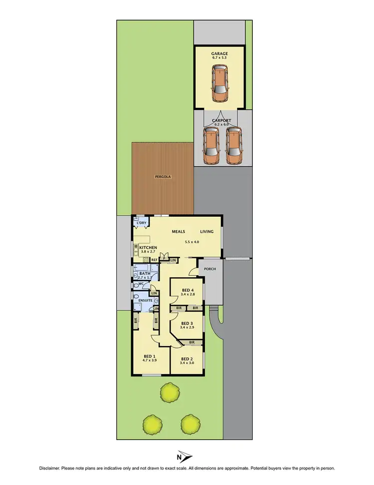 Floorplan of Homely house listing, 17 Spurr Street, Craigieburn VIC 3064