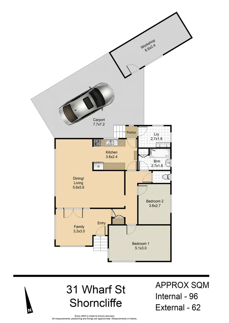 Floorplan of Homely house listing, 31 Wharf Street, Shorncliffe QLD 4017