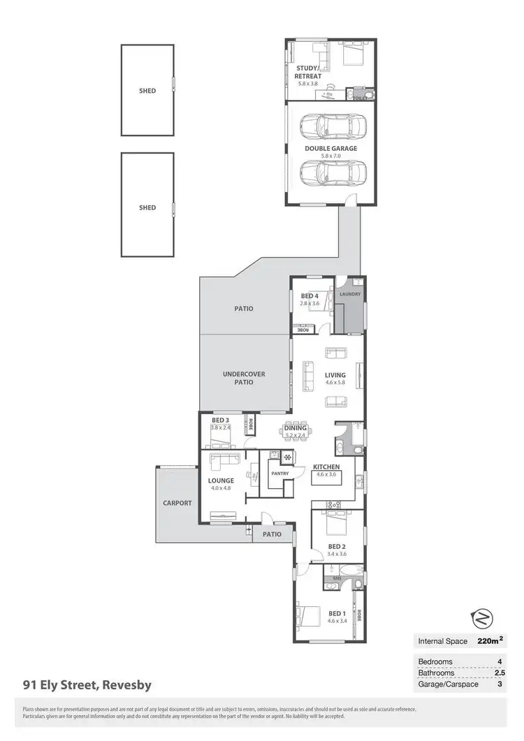 Floorplan of Homely house listing, 91 Ely Street, Revesby NSW 2212