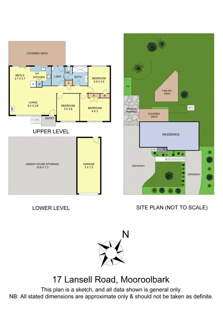 Floorplan of Homely house listing, 17 Lansell Road, Mooroolbark VIC 3138