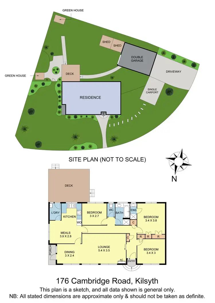 Floorplan of Homely house listing, 176 Cambridge Road, Kilsyth VIC 3137