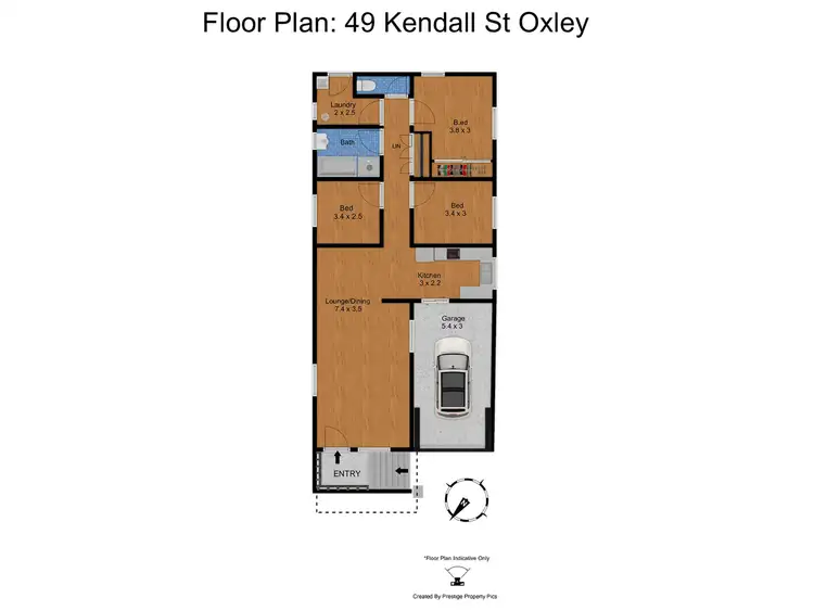 Floorplan of Homely house listing, 49 Kendall Street, Oxley QLD 4075