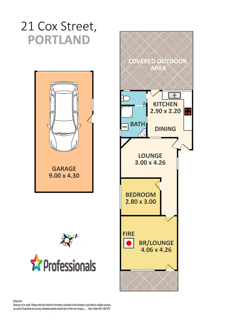 Floorplan of Homely house listing, 21 Cox Street, Portland NSW 2847