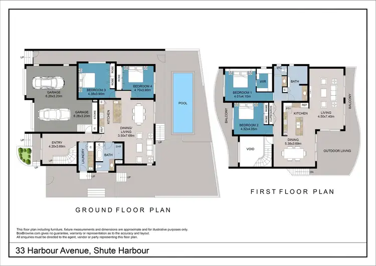 Floorplan of Homely house listing, 33 Harbour Avenue, Shute Harbour QLD 4802