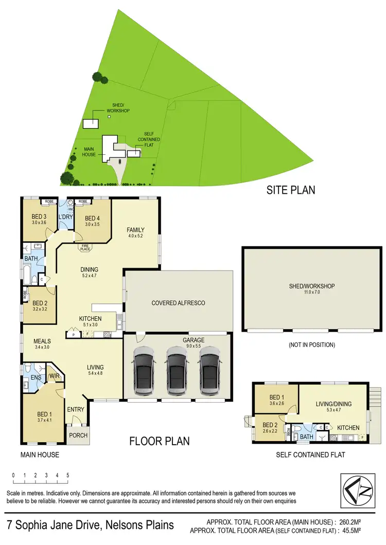 Floorplan of Homely house listing, 7 Sophia Jane Drive, Nelsons Plains NSW 2324