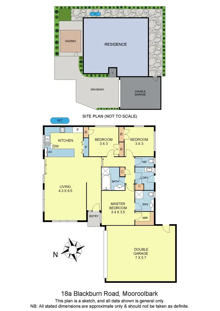 Floorplan of Homely house listing, 18a Blackburn Road, Mooroolbark VIC 3138