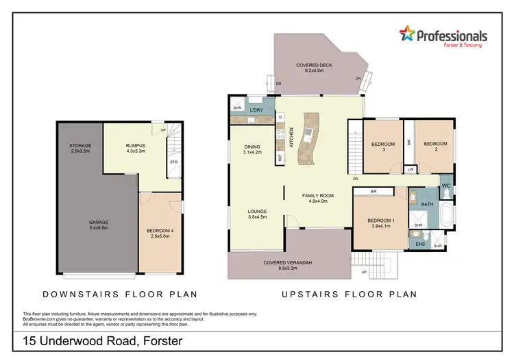 Floorplan of Homely house listing, 15 Underwood Road, Forster NSW 2428
