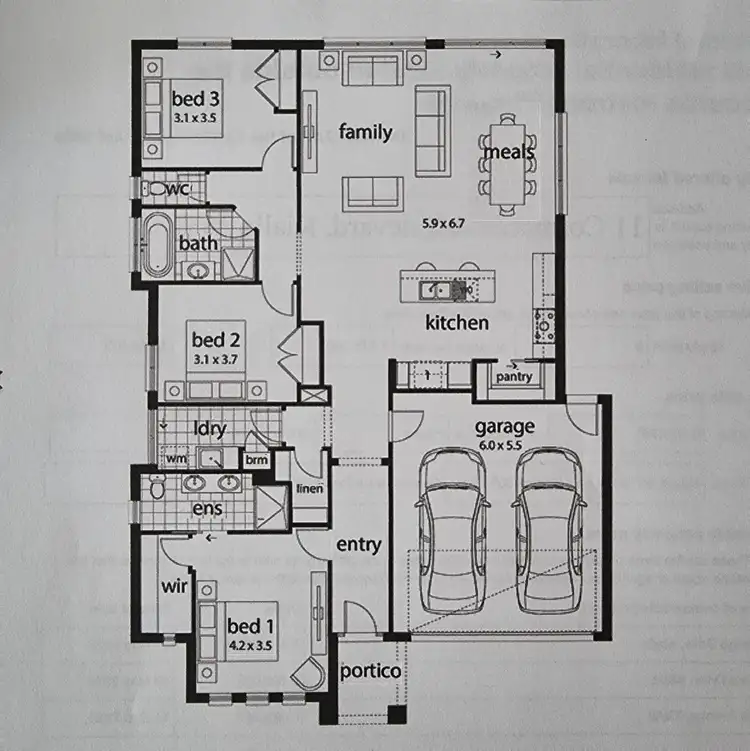 Floorplan of Homely house listing, 11 Cormorant Boulevard, Kialla VIC 3631