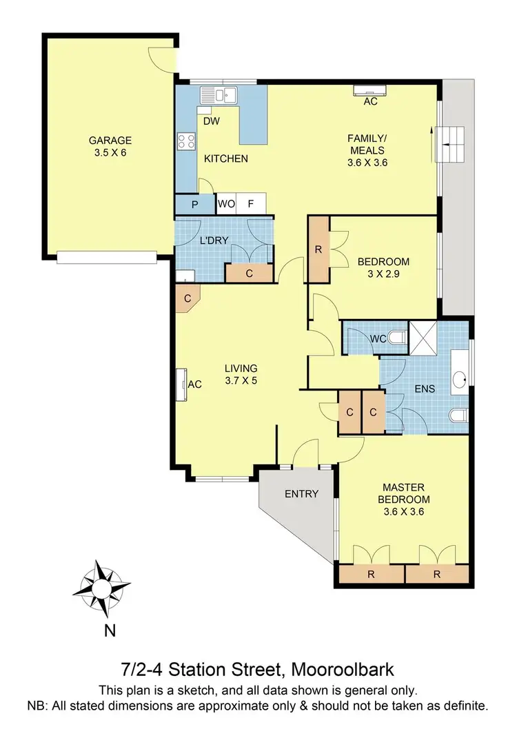 Floorplan of Homely unit listing, 7/2-4 Station Street, Mooroolbark VIC 3138