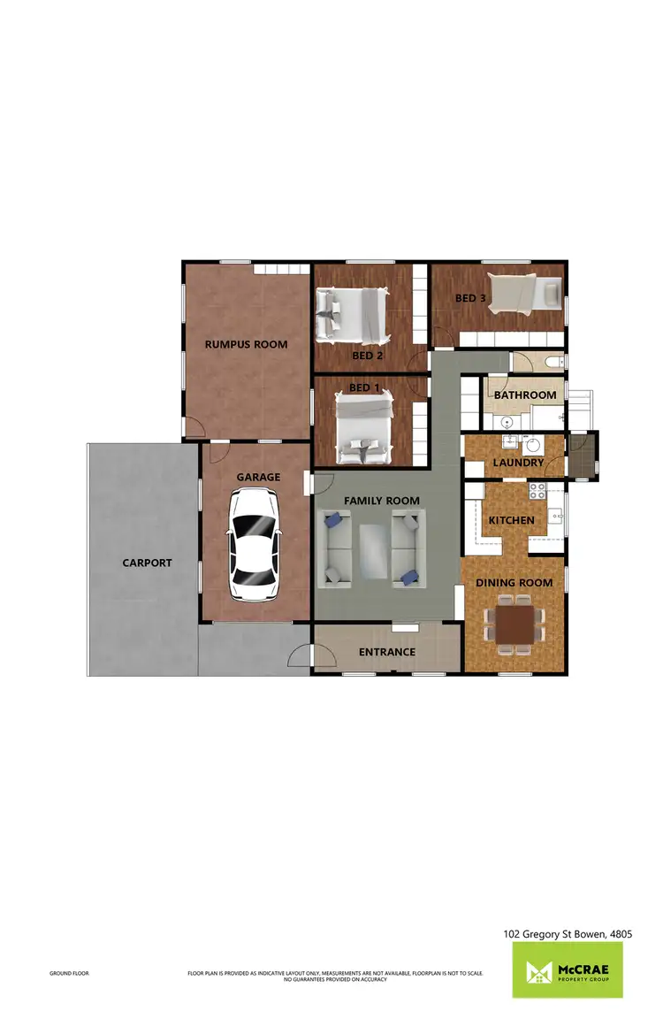 Floorplan of Homely house listing, 102 Gregory Street, Bowen QLD 4805