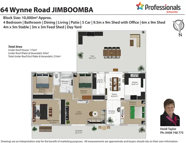 Floorplan of Homely house listing, 64-72 Wynne Road, Jimboomba QLD 4280
