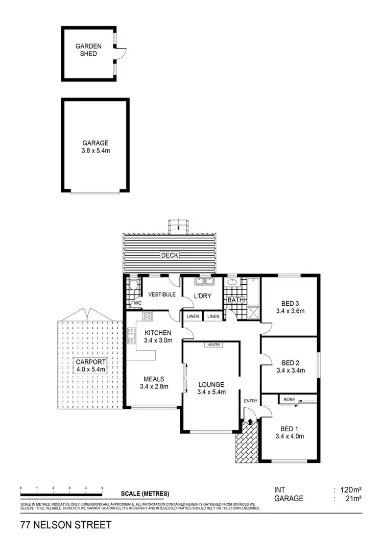 Floorplan of Homely house listing, 77 Nelson Street, California Gully VIC 3556