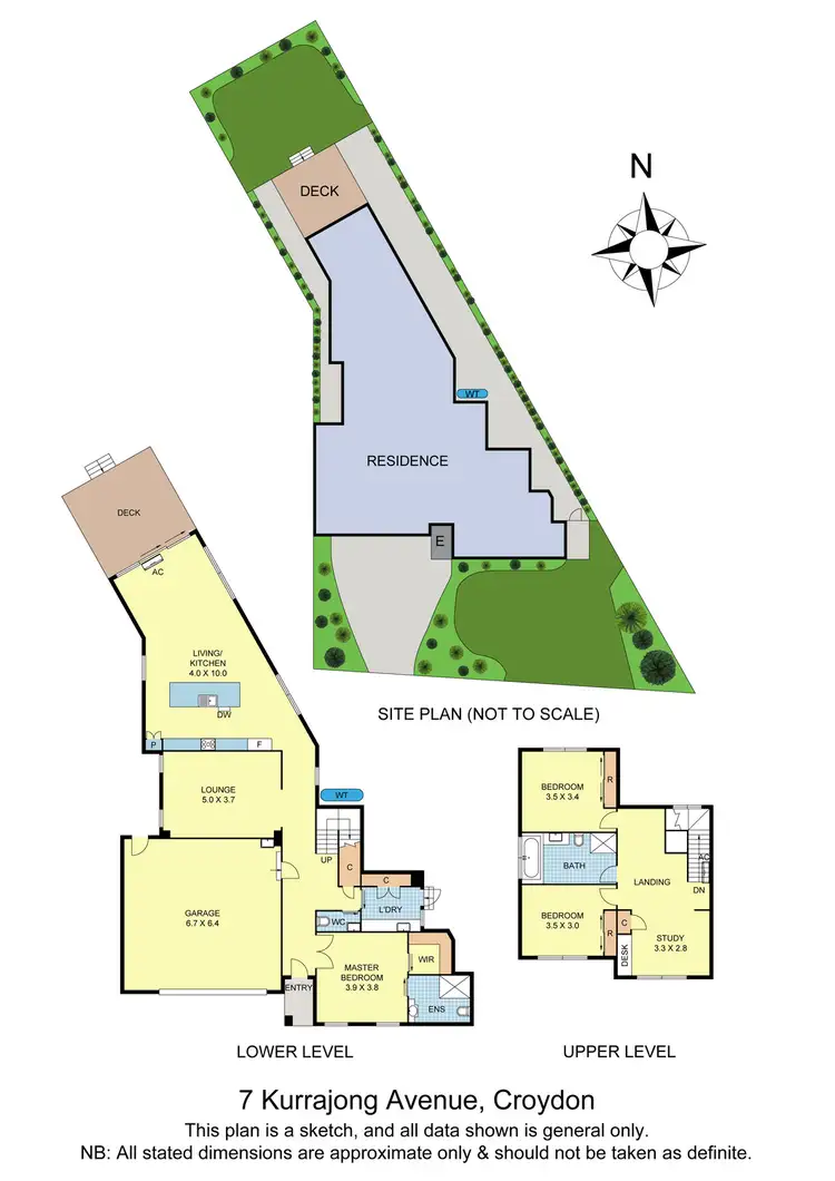 Floorplan of Homely house listing, 7 Kurrajong Avenue, Croydon VIC 3136