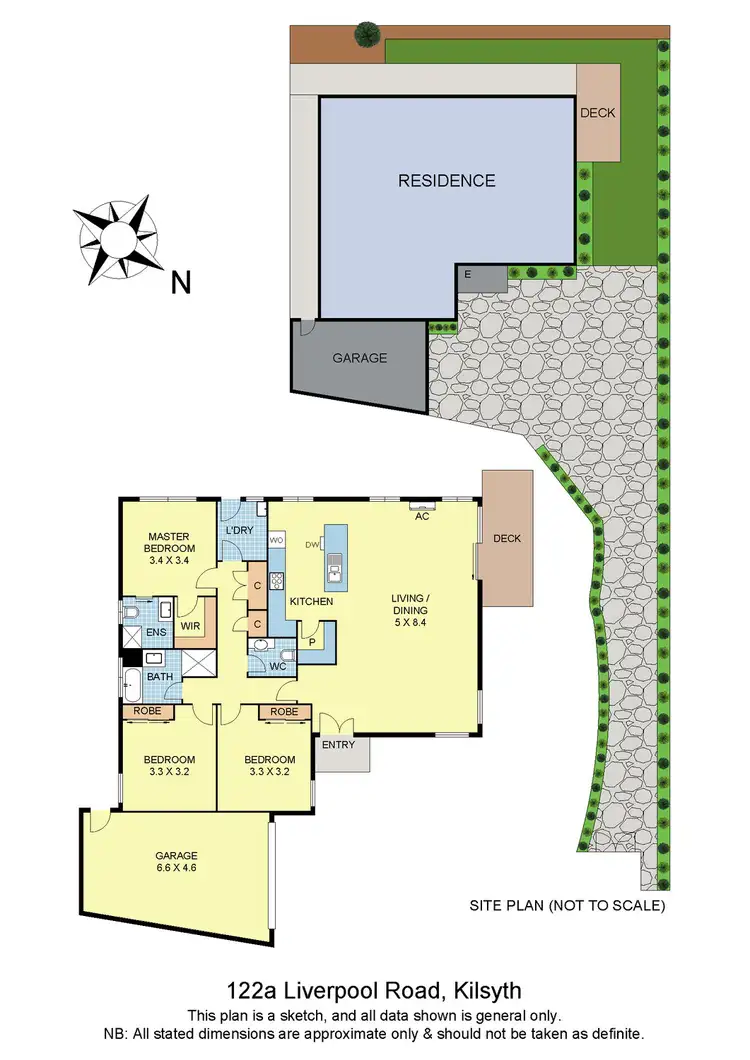 Floorplan of Homely house listing, 122A Liverpool Road, Kilsyth VIC 3137