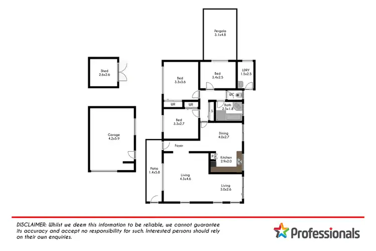 Floorplan of Homely house listing, 8 Kelmscott Way, St Clair NSW 2759